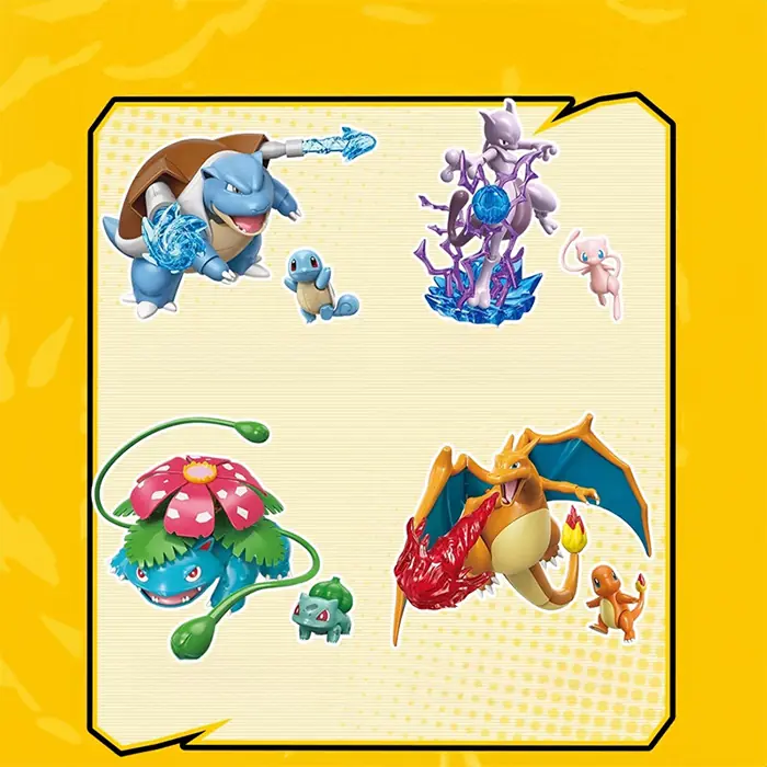 KEEPPLEY MO HINH POKEMON BLASTOISE SQUIRTLE 01