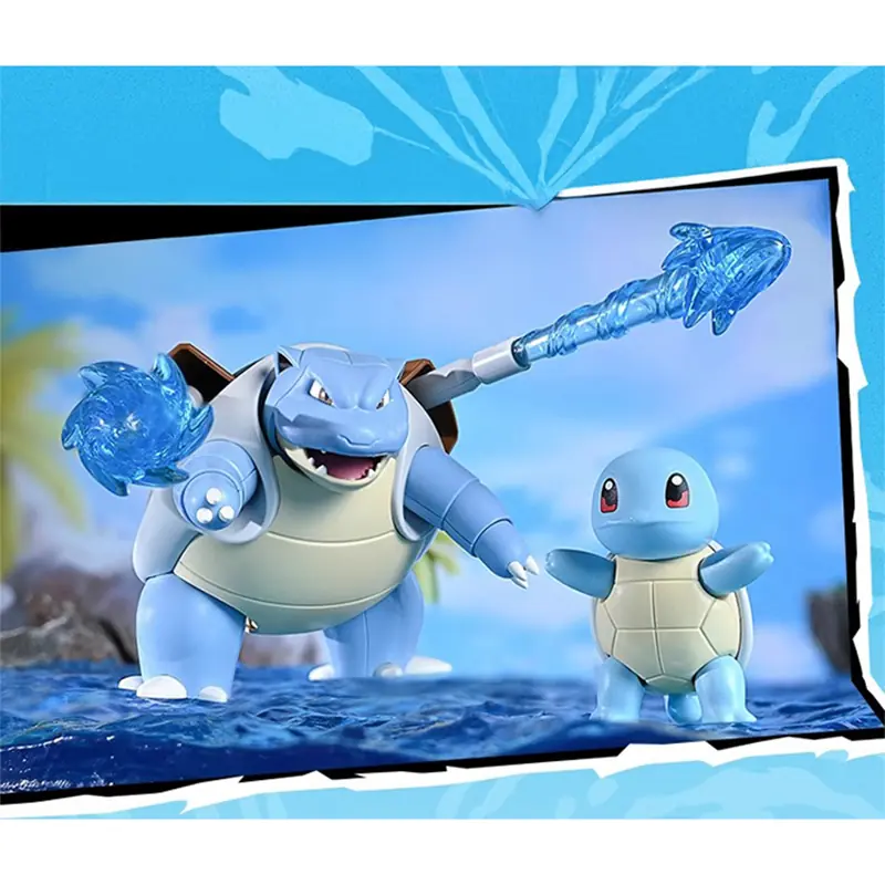 KEEPPLEY MO HINH POKEMON BLASTOISE SQUIRTLE 02