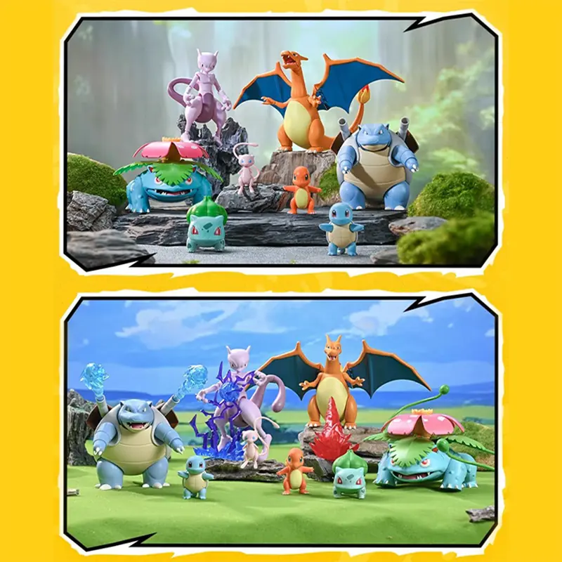 KEEPPLEY MO HINH POKEMON BLASTOISE SQUIRTLE 03
