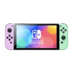 Nintendo Switch OLED model with Pastel Purple And Pastel Green Joy‑Con - Secondhand