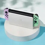 Nintendo Switch OLED model with Pastel Purple And Pastel Green Joy‑Con - Secondhand - Ảnh 2