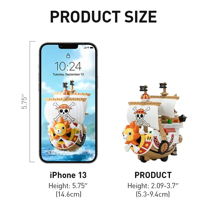 ONE PIECE THE GRAND LINE SERIES VEHICLES BLIND BOX FULL SET 02