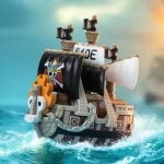 Popmart - One Piece The Grand Line Series Vehicles Blind Box Full Set - Ảnh 7