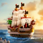 Popmart - One Piece The Grand Line Series Vehicles Blind Box Full Set - Ảnh 8