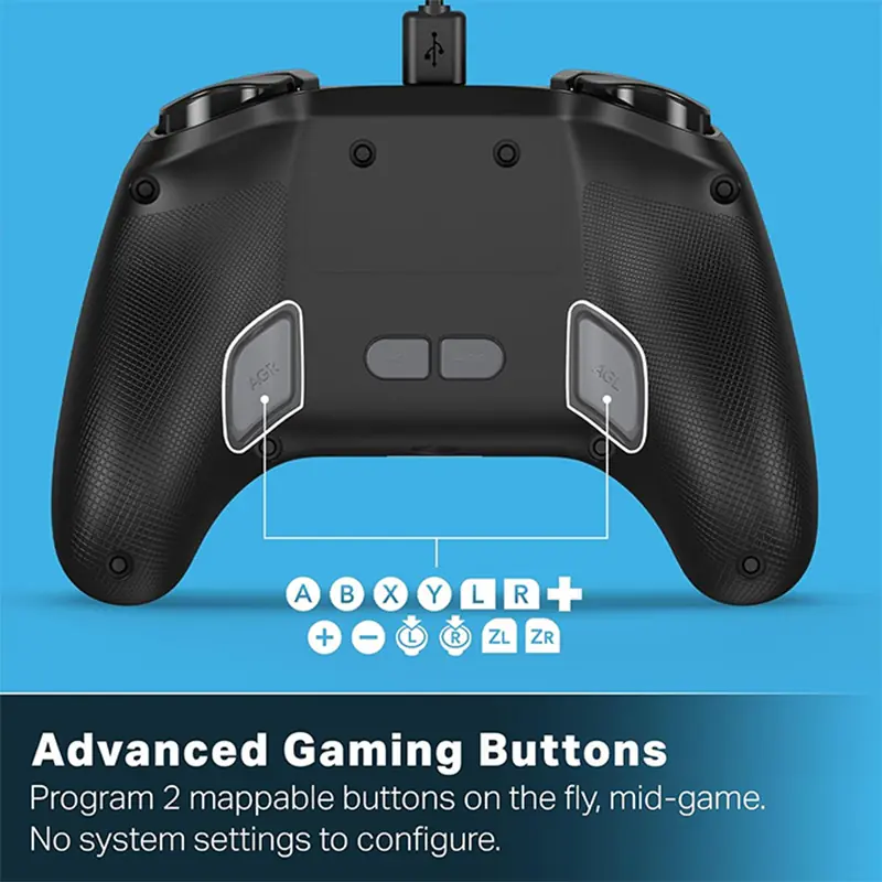 POWER A NINTENDO SWITCH 2 WIRED CONTROLLER MARIO TIME 04