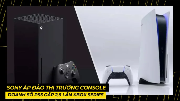 Sony Áp Đảo Thị Trường Console: Doanh Số PS5 Gấp 2,5 Lần Xbox 4 THUMB BAI VIET 1 4