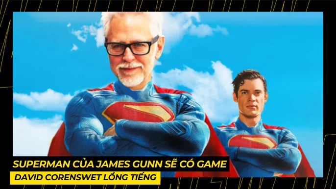 Superman của James Gunn Sẽ Có Game, David Corenswet Lồng Tiếng 4 THUMB BAI VIET 30