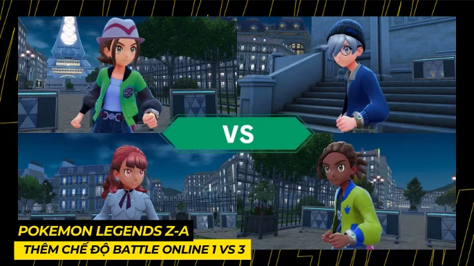 Pokemon Legends Z-A: Thêm Chế Độ Battle Online 1 vs 3 Độc Nhất 2 THUMB BAI VIET 5 9