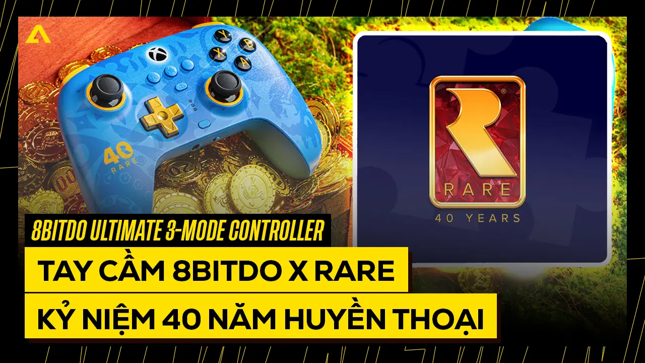 Tay Cầm 8BitDo x Rare: Món Quà Lý Tưởng Cho Game Thủ Xbox Và Fan Huyền Thoại Rare 5 Tay Cam 8BitDo x Rare Mon Qua Ly Tuong Cho Game Thu Xbox Va Fan Huyen Thoai Rare copy