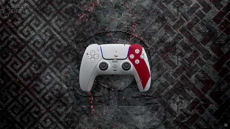 PS5 DUALSENSE GOD OF WAR 20TH ANNIVERSARY EDITION 01