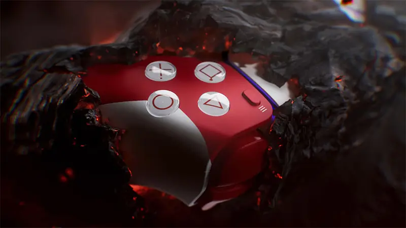 PS5 DUALSENSE GOD OF WAR 20TH ANNIVERSARY EDITION 02