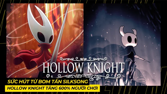 Hollow Knight Tăng 600% Người Chơi: Sức Hút Từ Bom Tấn Silksong 3 THUMB BAI VIET