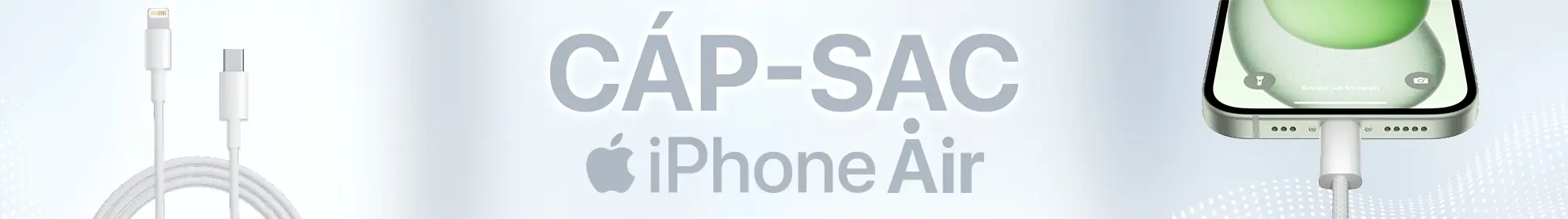 Cáp - Sạc iPhone Air 1 sac ip17 air