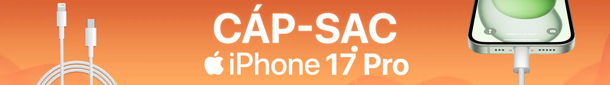 Cáp - Sạc iPhone 17 Pro 1 sac ip17 pro