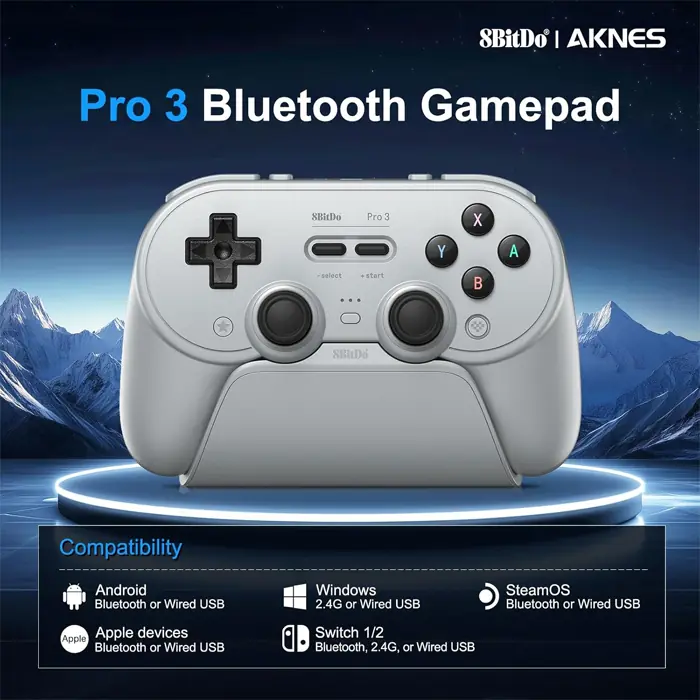 8BITDO - Pro 3 Controller 1 8BITDO PRO 3 CONTROLLER 01