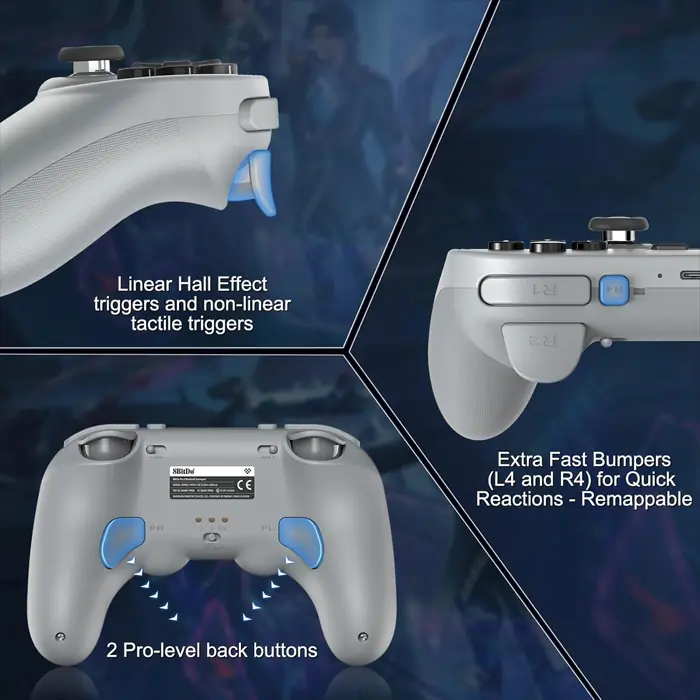 8BITDO - Pro 3 Controller 4 8BITDO PRO 3 CONTROLLER 04