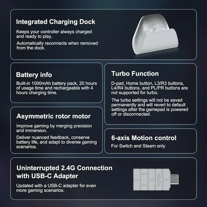 8BITDO - Pro 3 Controller 7 8BITDO PRO 3 CONTROLLER 07