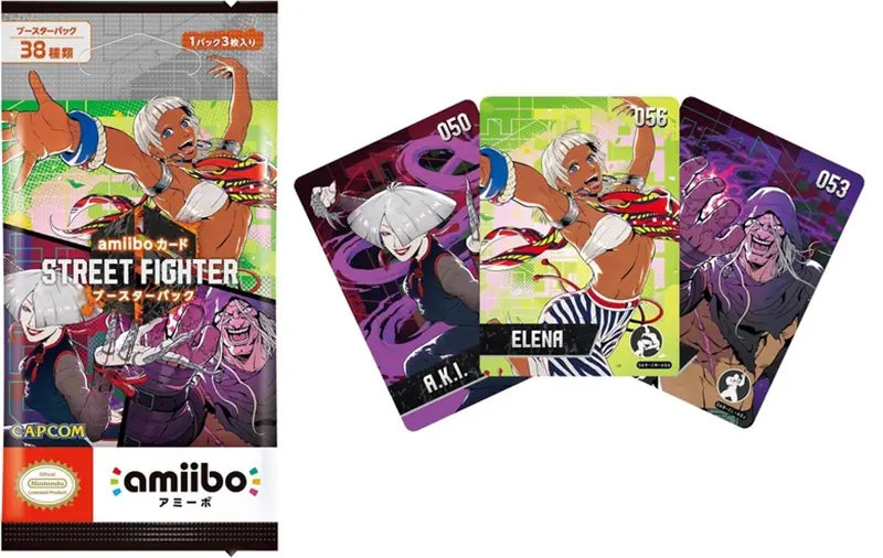 AMIIBO CARD STREET FIGHTER 6 SERIES 2 BOOSTER PACK 01