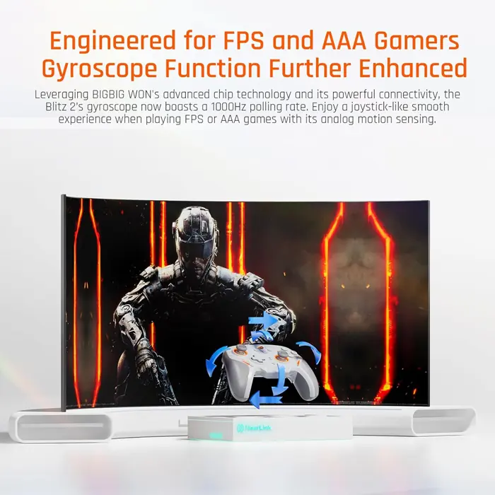 Bigbig Won - Blitz 2 TMR Wireless Controller 4 BIGBIG WON BLITZ 2 TMR WIRELESS CONTROLLER 04