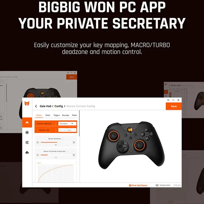 Bigbig Won - Gale Hall Wireless Controller With Dock 1 BIGBIG WON GALE HALL WIRELESS CONTROLLER WITH DOCK 01