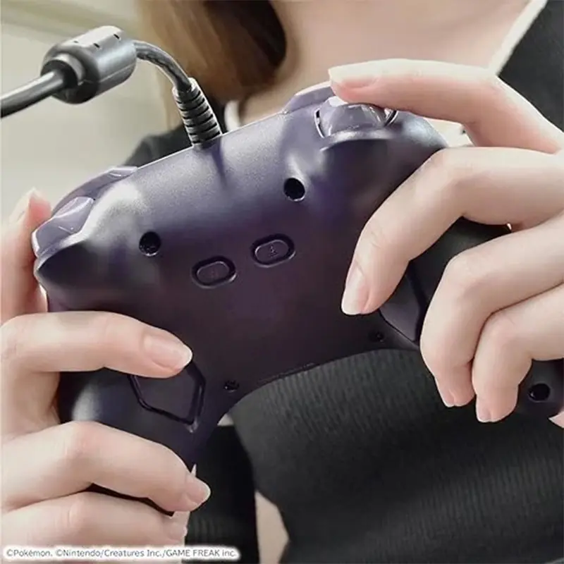 Hori - Nintendo Switch 2 Wired Controller Turbo - Pokemon Ghost Party 3 HORI NINTENDO SWITCH 2 WIRED CONTROLLER TURBO POKEMON GHOST PARTY 03