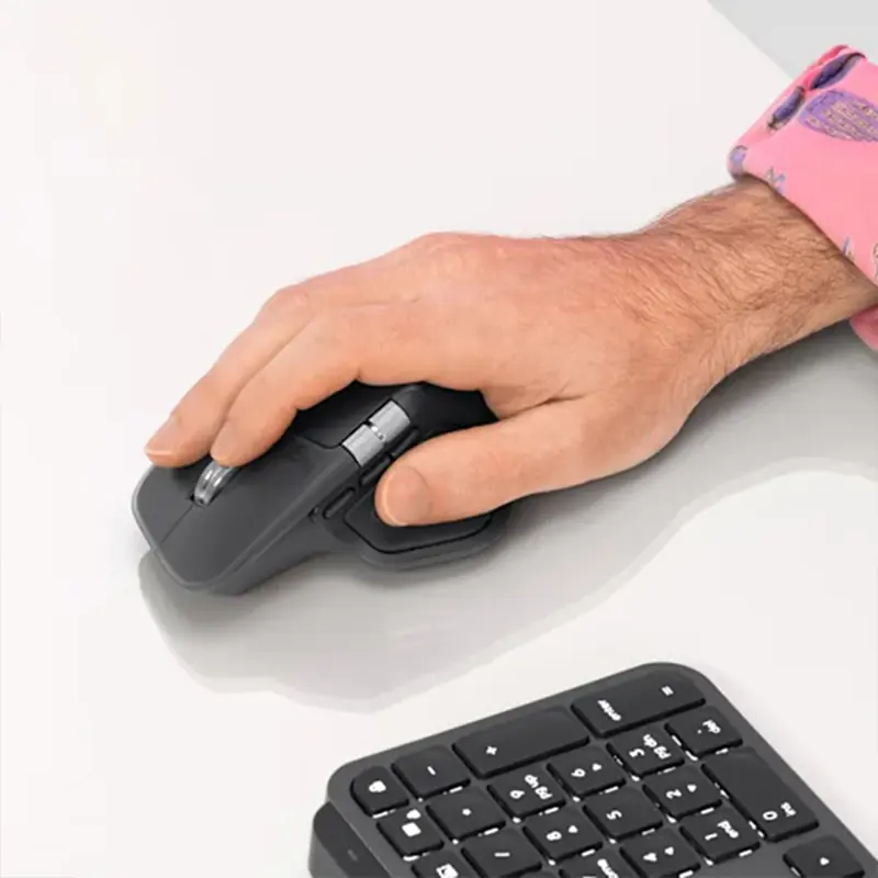 Logitech - Wireless Mouse Mx Master 4 - Gray For Win 1 LOGITECH WIRELESS MOUSE MX MASTER 4 01