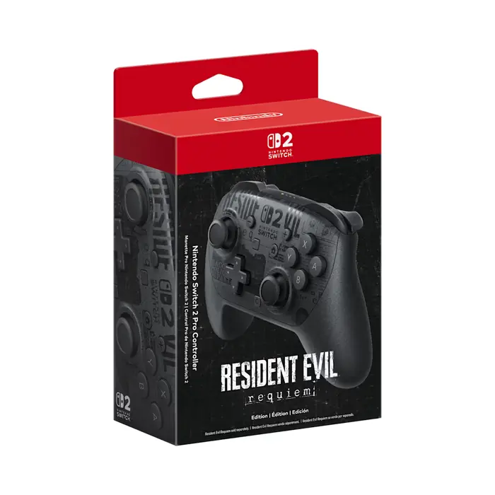 NINTENDO SWITCH 2 PRO CONTROLLER - RESIDENT EVIL REQUIEM EDITION 43 Nintendo Switch 2 Pro Controller - Resident Evil Requiem Edition - Ảnh 4