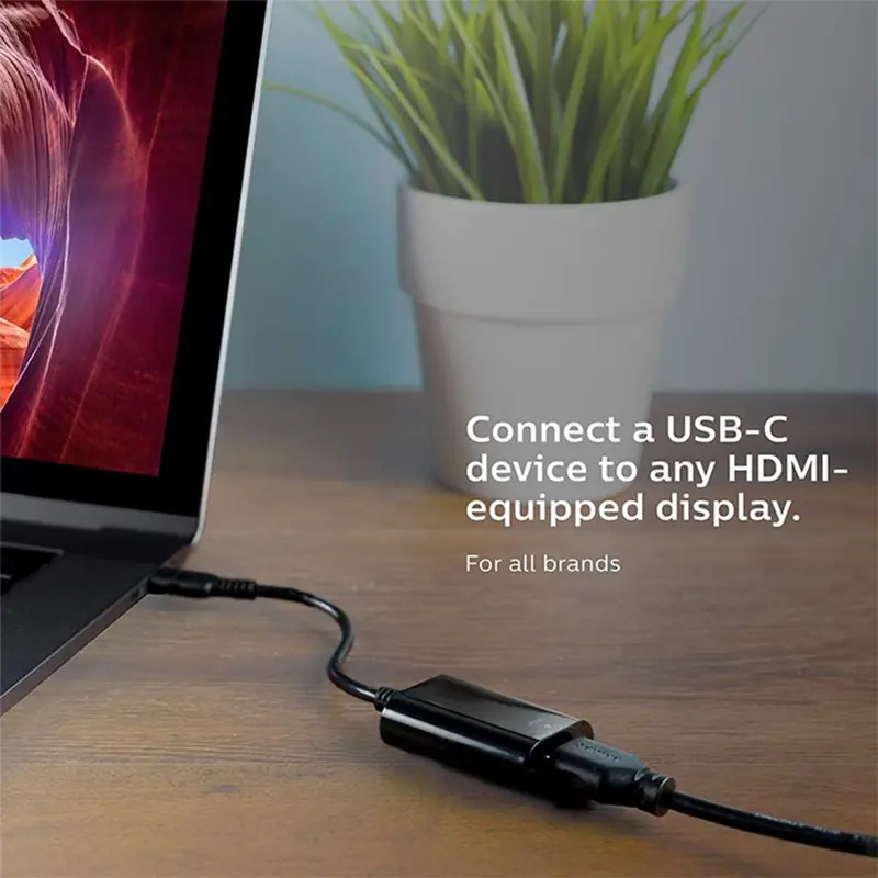 PHILIP - HDMI To Type C Deliver 4k 60hz Video From Mobile (SWV5010/73) 1 PHILIP HDMI TO TYPE C DELIVER 4K 60Hz VIDEO FROM MOBILE 01