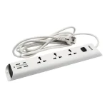 PHILIP - Ổ Cấm Điện 3 Lỗ  + 2 USB + 2 TYPE C , Dài 2M (CHP4335WA/74)