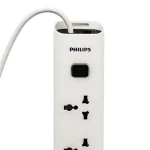 PHILIP - Ổ Cấm Điện 3 Lỗ  + 2 USB + 2 TYPE C , Dài 2M (CHP4335WA/74) - Ảnh 2
