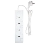 PHILIP - Ổ Cấm Điện 4 Lỗ Công Tắc Riêng , Dài 2m - CHP3141WA/74