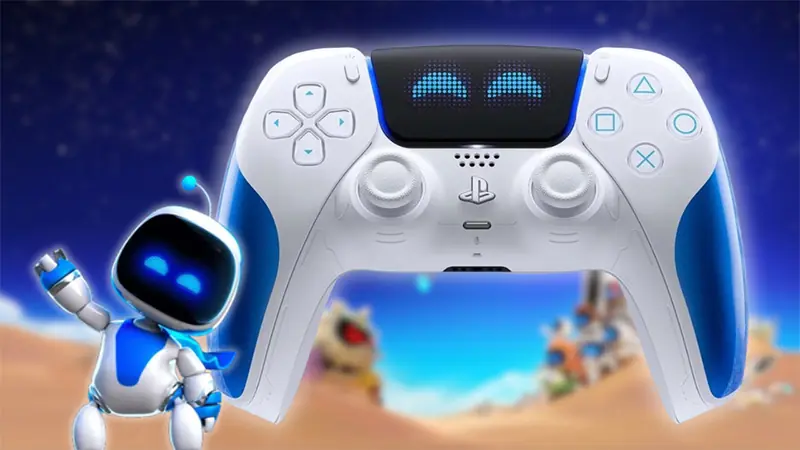 PS5 DUALSENSE ASTRO BOT JOYFUL LIMITED EDITION WIRELESS GAME CONTROLLER 02