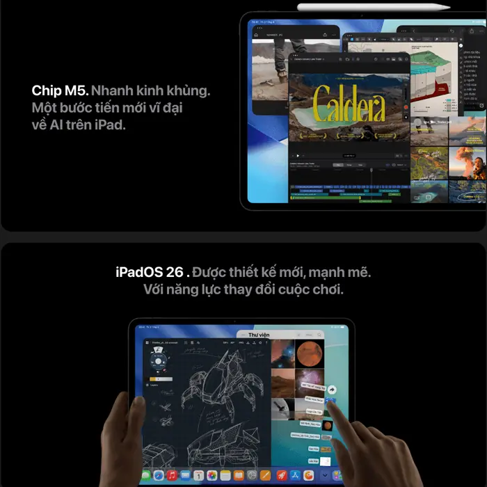 iPad Pro 11 inch Wifi M5 - Silver 3 ipad pro m5 04