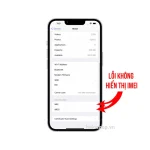 Lỗi Không Nhận Sim, No iMei, No Modem Firmware - iPhone 13