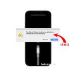 Lỗi 4013 - iPhone 16 Pro Max