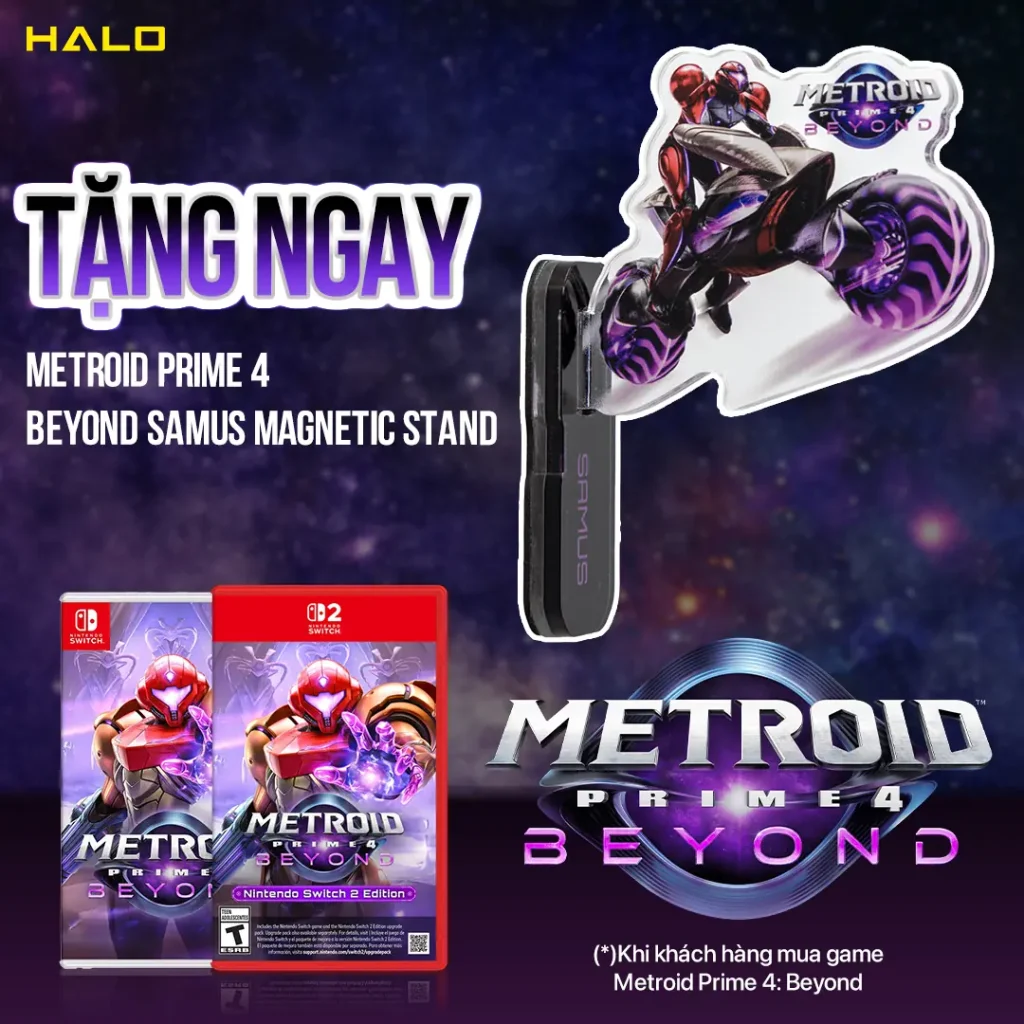 QUA TANG KEM METROID PRIME 4