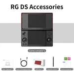 Anbernic - Retro Game RG DS - 128GB - Black/Crimson Red - Ảnh 3