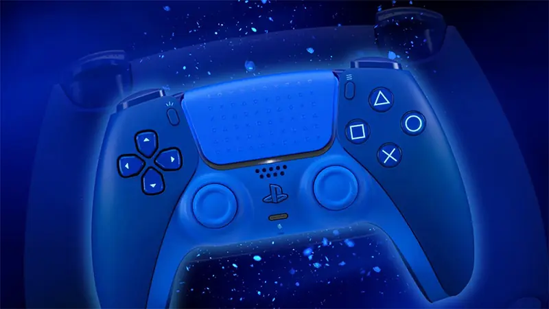 DualSense wireless controller – Icon Blue Special Edition 02