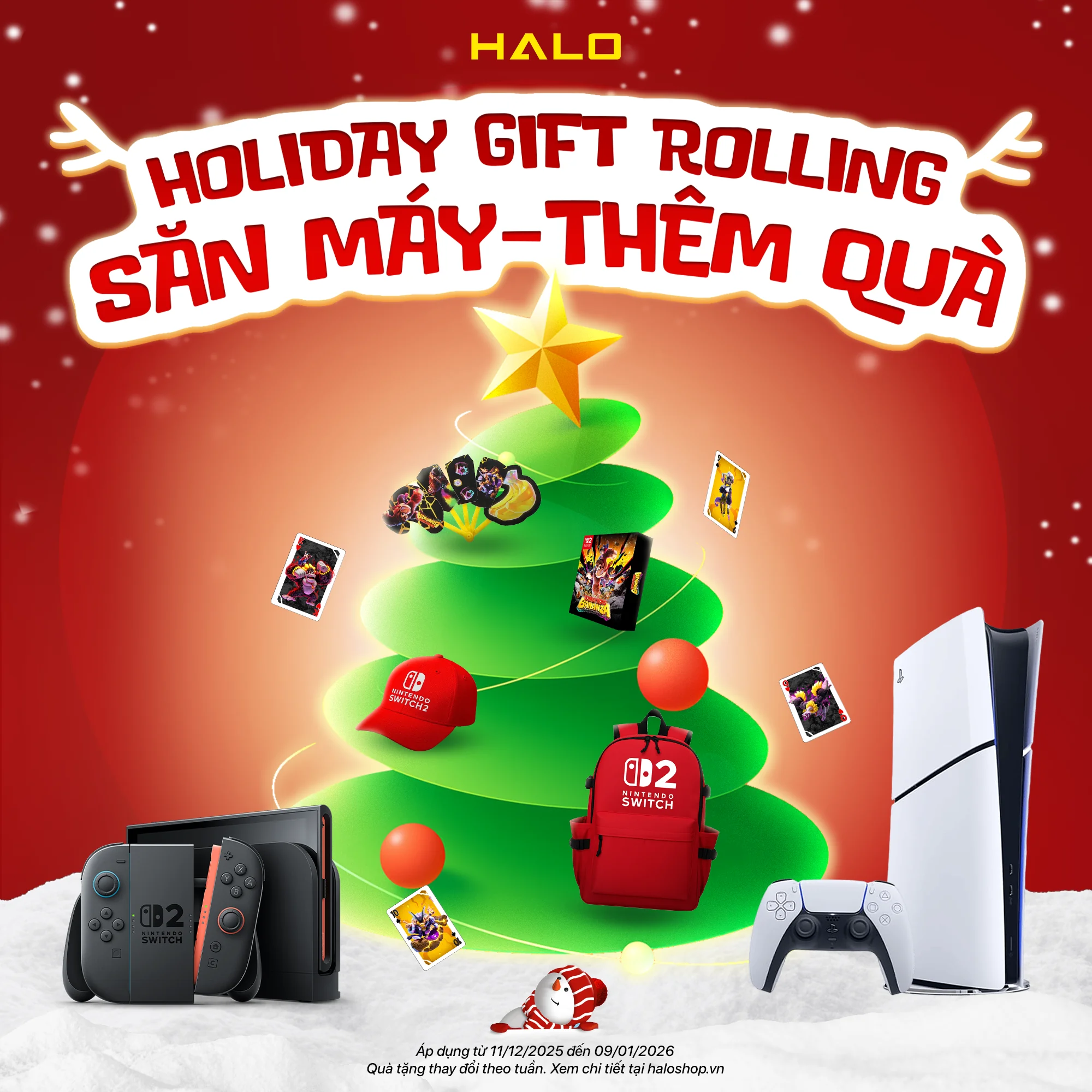 Holiday Gift Rolling 1 HOLIDAY GIFT ROLLING 3