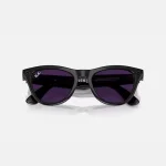 Ray-Ban Meta Skyler (Gen 1) - Shiny Black Lens Amethyst Transitions - Ảnh 4