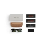 Ray-Ban Meta Skyler (Gen 2) - Shiny Black Lens Graphite Green Transitions - Ảnh 4