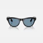 Ray-Ban Meta Skyler (Gen 1) - Shiny Black Lens Cerulean Blue Transitions - Ảnh 4