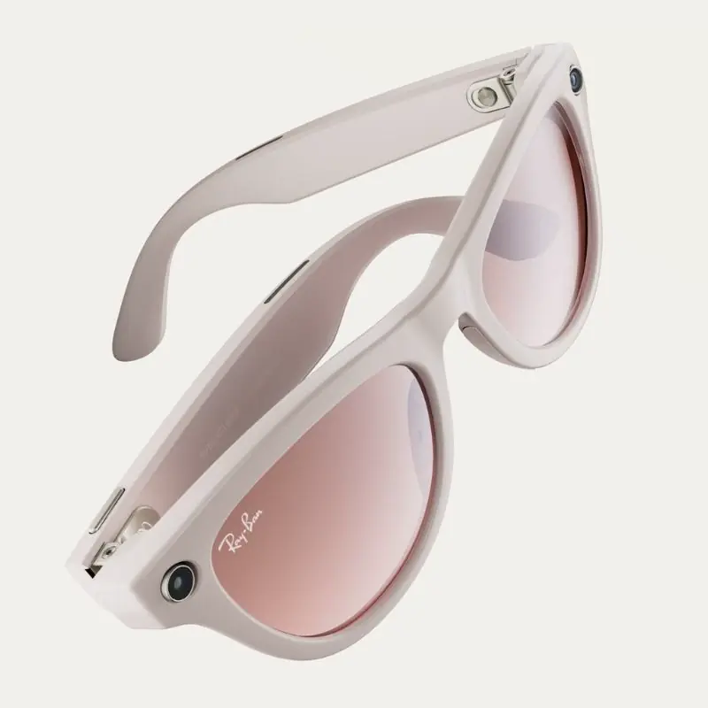 ray ban meta skyler gen 1 shiny black lens green 01