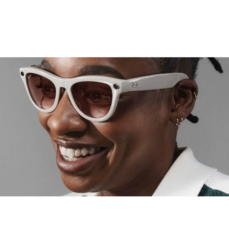 ray ban meta skyler gen 1 shiny chlky gray lens sapphire transitions 01