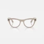 Ray-Ban Meta Skyler (Gen 1) - Shiny Chalky Gray Lens Sapphire Transitions - Ảnh 3
