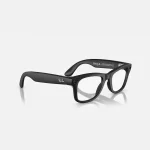 Ray-Ban Meta Wayfarer (Gen 1) - Matte Black Lens Graphite Green Transitions