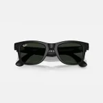 Ray-Ban Meta Wayfarer (Gen 1) - Matte Black Lens Graphite Green Transitions - Ảnh 4