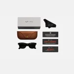 Ray-Ban Meta Wayfarer (Gen 1) - Matte Black Lens Graphite Green Transitions - Ảnh 8