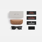 Ray-Ban Meta Wayfarer (Gen 2) - Matte Black Lens Grey Transitions - Ảnh 7