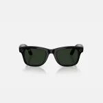 Ray-Ban Meta Wayfarer (Gen 2) - Shiny Black Lens Graphite Green Transitions - Ảnh 5